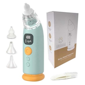 Aspirateur nasal pour bébé avec logo personnalisé, sans BPA, aspirateur nasal avec batterie rechargeable, aspiration nasale - Product Image 1