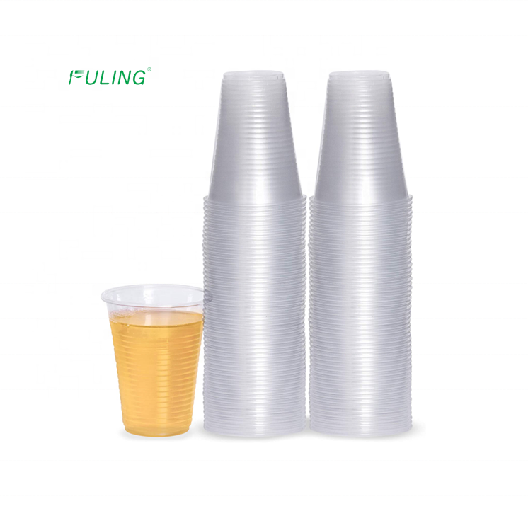 custom clear plastic cups 2.5 3.5 6 7 8 9 10 12 14 16 20 oz party drink cups pp disposable cup plastic