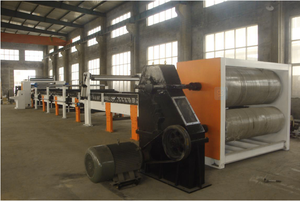Máquina de fabricación de cartón corrugado de 5 capas/línea de producción de una cara con calefacción eléctrica/máquina de fabricación de cajas de cartón corrugado - Product Image 4