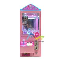 Machine de jeu à prix pour parc d'attractions, modèle LED Doll Machine, avec armoire brillante et système de détection de trafic de pieds, direct usine