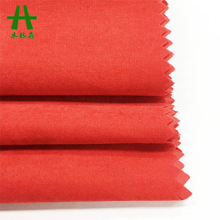 Mulinsen Textile Woven 2/1 Twill Woven Polyester Nylon Microfiber Peach Skin Fabric
