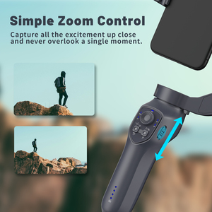 Smartphone Gimbal Estabilizador <span class=keywords><strong>Ai</strong></span> Auto Face Tracking Gimbal Handheld BT <span class=keywords><strong>Smart</strong></span> Mobile Selfie Stick Trípode - Product Image 4