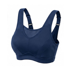 Soutien-gorge de sport dos nageur à maintien élevé pour femme avec logo frontal – Tissu doux, respirant et écologique pour l'entraînement et le fitness - Product Image 6