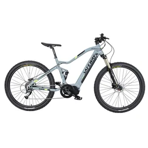 BafangセンターモーターFullサスペンションmid MTB電動自転車Bafangビッグパワーモーターダウンヒル電動自転車e自転車隠しバッテリー