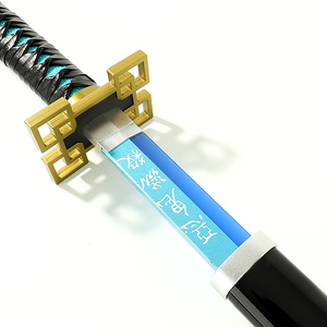 Đồ chơi kiếm <span class=keywords><strong>Katana</strong></span> Nhật Bản phát sáng LED, không sắc bén, an toàn, dành cho trẻ em, cosplay Tokitou Muichirou - Product Image 5