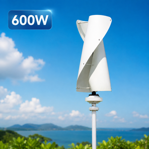 Generador Eólico Espiral de 1MW con Motor de 600W, Sistema Completo de Energía a Pequeña Escala con Rectificador, Baja Velocidad de Arranque para el Hogar - Product Image 1