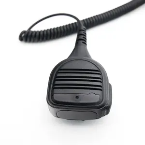 Hot shoulder remote speaker walkie talkie handsfree two way radio mic microphone for intercom