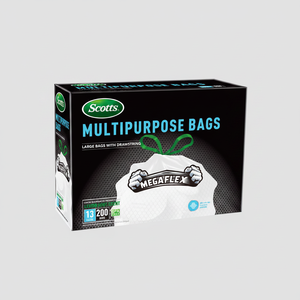 Sacs poubelles jetables Scotts, 200 unités, 13 gallons, résistants aux perforations, technologie de désodorisation, en boîte avec cordon de serrage - Product Image 2