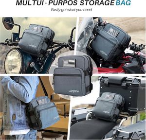 Free sample Tailored Multipurpose Application Crossbody Travel Cycling Sling Bike <b>Bag</b> with Front Storage <b>Basket</b> for Road Bike - Product Image 2