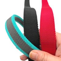 Sangle élastique en maille douce personnalisée de 1 pouce, haute élasticité, pour laisse de chien