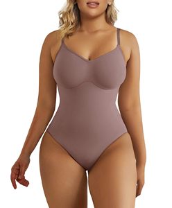 Vente en gros String moulant T-shirt Body Débardeur Shapewear Body de yoga à manches courtes sans couture pour femmes - Product Image 5