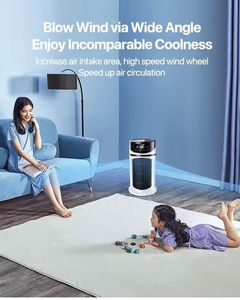 Mini climatiseur portable, ventilateur de refroidissement à eau, climatiseur à eau pour le bureau, la maison, climatiseur d'air - Product Image 2