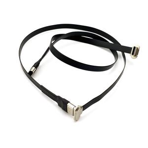 90度Type-cオス-メスUSBC 200mm300mmソフトフラットFPCUSB2.0PDケーブル - Product Image 6