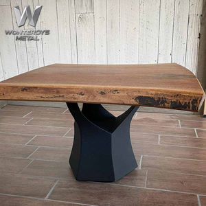 Pieds de table <span class=keywords><strong>en</strong></span> fonte robustes et résistants à la rouille, base de table basse <span class=keywords><strong>en</strong></span> fer forgé pour usage extérieur, patio, <span class=keywords><strong>jardin</strong></span>, restaurant, salle à manger - Product Image 5
