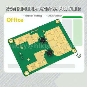 Module radar de suivi de trajectoire à ondes millimétriques haute précision Hi-Link 2T4R 24G HLK-LD2460 pour la détection de plusieurs cibles et la perception humaine - Product Image 3