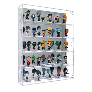 Hộp Trưng Bày Acrylic Rõ Ràng Tùy Chỉnh Với Tủ Trưng Bày Tráng Gương Cho Mini Funko <span class=keywords><strong>Pop</strong></span> Hình Treo Tường Giá Trưng Bày - Product Image 1