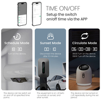Disjoncteur intelligent Wi-Fi AT TUYA Smart Rcbo 2P avec télécommande sans fil et protection contre les fuites via l'application Smart Life