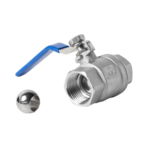 Yüksek kalite özelleştirilmiş OEM ODM paslanmaz çelik 316/304 küresel vana su 1/2 inç 3/4 ''gıda sınıfı üreticileri - Product Image 1