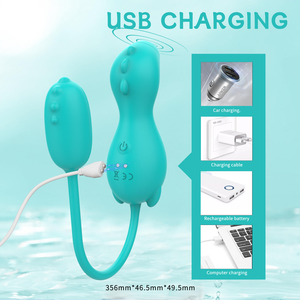 Dinozor Vibration tor titreşim emme çift fonksiyonlu kadın Jumping tor atlama yumurta yetişkin ürünleri çift flört alay oyuncak - Product Image 3