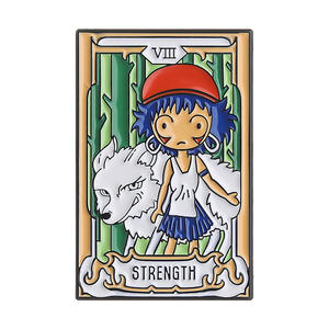 8 Ontwerpen Anime Serie <span class=keywords><strong>Tarot</strong></span> Kaart Stijl Broche Pin Creatief Cadeau Cosplay Metal Badge Pin Legering Broche Ornamenten Voor Rugzak - Product Image 5