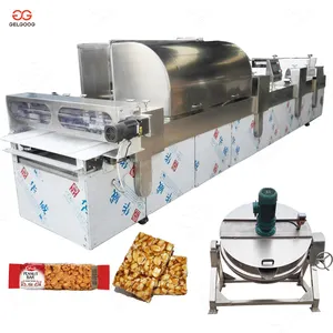 Processing equipment nut nougat making machine machine candy cereal protein granola energy turkish delight cutting machine