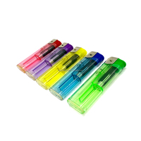 Briquet électronique Baida 2025 à prix abordable avec étiquette décorative/PVC – Vente en gros de briquets électroniques
