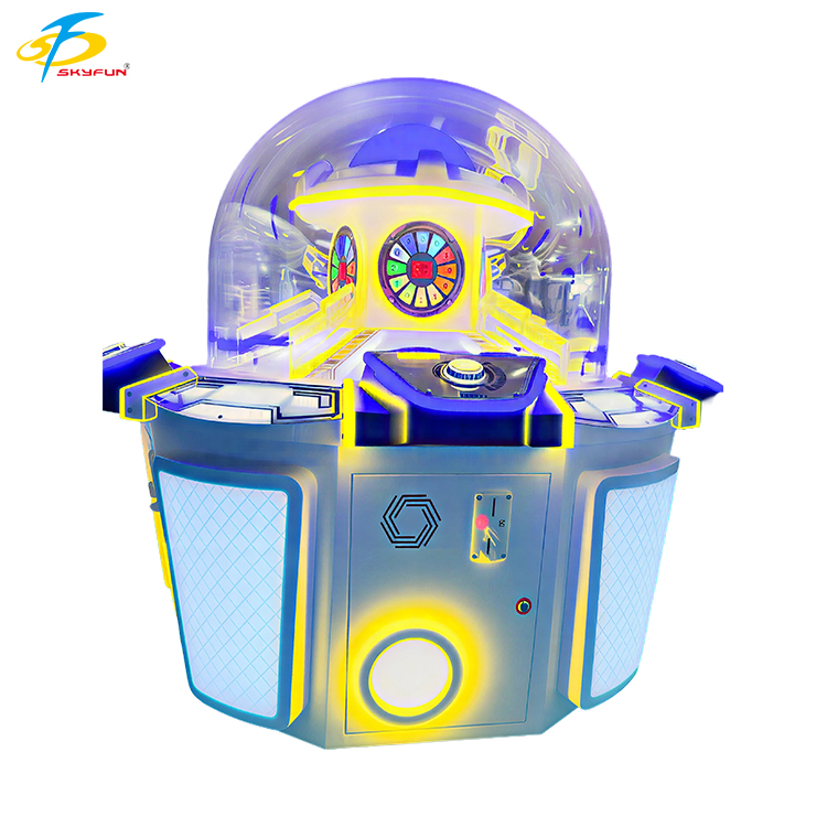 Skyfun Indoor Entertainment FECs RGB LED Lights CE Certified English Metal Plastic Coin Operated Redemption Arcade Game Machine