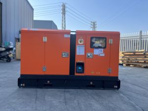 Groupe électrogène diesel silencieux le plus vendu 30KW à faible bruit ne dérange pas les <span class=keywords><strong>voisins</strong></span> la nuit Certifié CE - Product Image 1