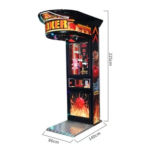 Máquina de Juego de Boxeo con Martillo de Fuerza, Operada con Monedas, para Interiores, para Parques de Diversiones - Product Image 1