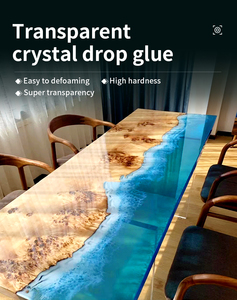 Resina Epoxi Transparente Antiamarillamiento y Endurecedor para Moldeo Profundo de Mesas de Madera - Product Image 3