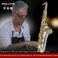 Professional High Grade Manufacturer Wholesale Retail Woodwind Instrument Q6 Tenor Saxophone