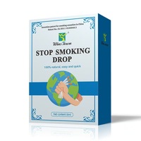 Huile Naturelle pour Arrêter de Fumer Herbal S Smoking Drop 10ml, Détoxification des Poumons, Soins de Santé