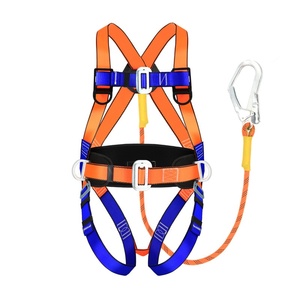 Cinturón de Seguridad de Cinco Puntos HANGKANG HangKangCM para Trabajo Aéreo, Cinturón de Seguridad Anticaídas de 5 Puntos con Doble Gancho, Certificación LA, Fabricante - Product Image 5
