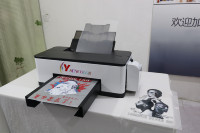 Impresora DTF SunColor Dtf L1800, Película de Transferencia DTF A3, Impresora de Camisetas para Textiles de Algodón