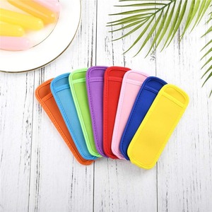 Soporte de poste de hielo aislado personalizado Soporte de helado rechoncho de paleta de neopreno Sublimación personalizada Soportes de paletas de hielo con logotipo - Product Image 4
