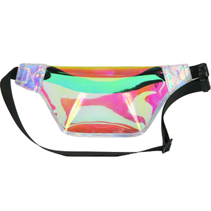 Sac de taille transparent pour femmes, sac banane transparent, sac à ceinture réglable, sac à bandoulière en PVC, sac de poitrine, sac de rangement décontracté pour voyage et extérieur - Product Image 5