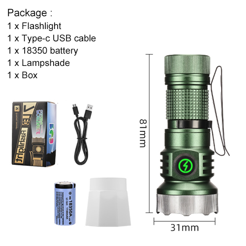 Vert (+18350 batterie)