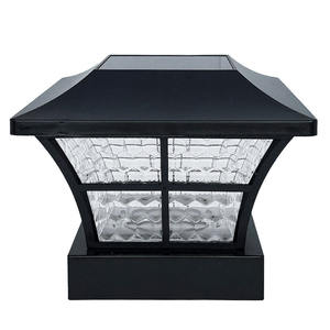 תאורת גדר סולארית עם תאורה סולארית לבית ולגן עבור בית וגן לעמודות - Product Image 4