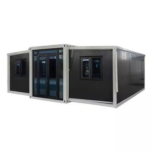 Kết cấu thép đúc sẵn kho không gian Khung nhà máy lợp phẳng/container xây dựng kim loại + có thể gập lại + prefab + Nhà - Product Image 6