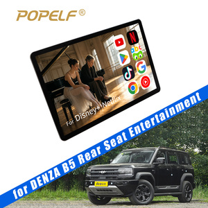 Monitor de Coche RSE de 14 Pulgadas, Monitor para Reposacabezas de Coche, Android 14.0, 8 Núcleos, WiFi, BT, FM, Tablet de Cine para Asientos Traseros, para Viajes de Niños, para Denza BYD - Product Image 1