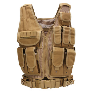 Gilet tattico Oxford personalizzato in fabbrica MOLLE impermeabile mimetico esterno di <span class=keywords><strong>protezione</strong></span> della <span class=keywords><strong>difesa</strong></span> personale di dimensioni regolabili - Product Image 2