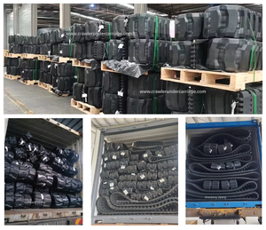 Orugas de Goma OTT 390x152.4x33 (12x6x33) para Neumáticos de Tamaño 12-16.5 para S220 S250 S300 95XT 268B Thomas T220 T250 T320 Calidad OEM - Product Image 3