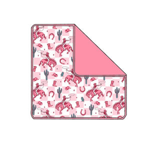 Vêtements pour enfants en fibre de bambou biologique personnalisés, couvertures d'hiver pour bébés, imprimées simples, confortables, tricotées - Product Image 4