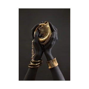 맞춤형 홈 호텔 객실 장식 블랙 여성 아트 프레임 벽 예술 아프리카 여성 아트 HD 프린트 그림 벽화 - Product Image 6