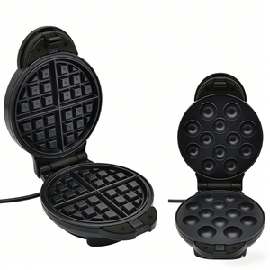 Nueva Parrilla de Contacto Desmontable de 6 Placas, Máquina para Hacer Waffles con Apertura de 180 Grados, Superficie Antiadherente, Tostadora y <span class=keywords><strong>Sandwichera</strong></span> - Product Image 6