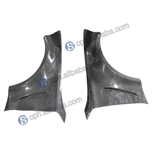 Aile avant latérale en fibre de carbone noire personnalisée pour BMW E82 1M Wide-body – Amélioration des performances de la voiture - Product Image 4