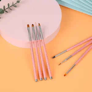 Nagelkunst Stift Malerei Stift 3D-Tipps Maniküre Linienzeichnungsstift UV-Gel Pinsel Malwerkzeuge