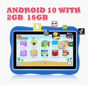 Ordinateur portable éducatif pour enfants, jouet éducatif, batterie au lithium, 2+16 Go, 7 pouces, Android 10, alimenté par batterie - Product Image 3