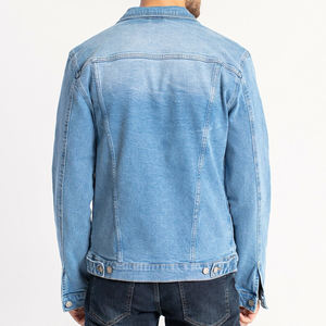 Vestes et jeans personnalisés pour hommes les plus vendus et les plus récents modèles veste en jean respirant pour hommes veste en jean personnalisée pour hommes - Product Image 4