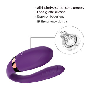 7-tốc độ điều khiển từ xa hình chữ U âm vật & âm hộ kích thích USB-Powered bướm Bullet Vibrator <span class=keywords><strong>dildo</strong></span> trong quan hệ tình dục sản phẩm - Product Image 3